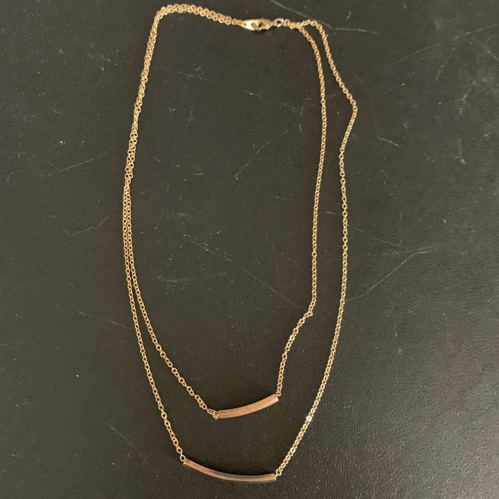 Gold necklace